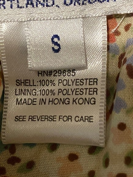 Pendleton Maxi Skirt S Womens Green Multicolor Floral Summer Lightweight Slits - Picture 11 of 12